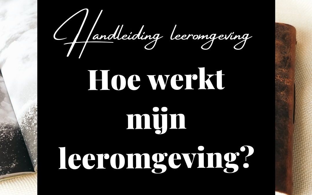 Handleidingen leeromgeving