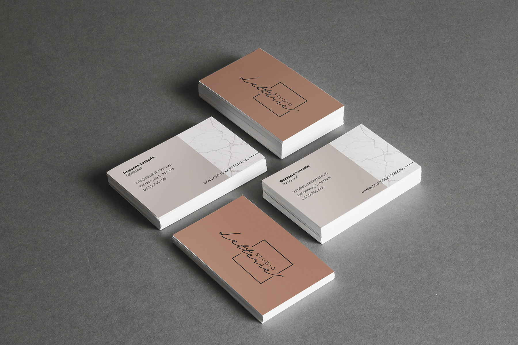 visitekaaartje branding design